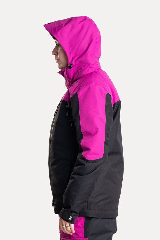 Jethwear Adapt Jacket - Black/Flower 3-in-1 jacka
