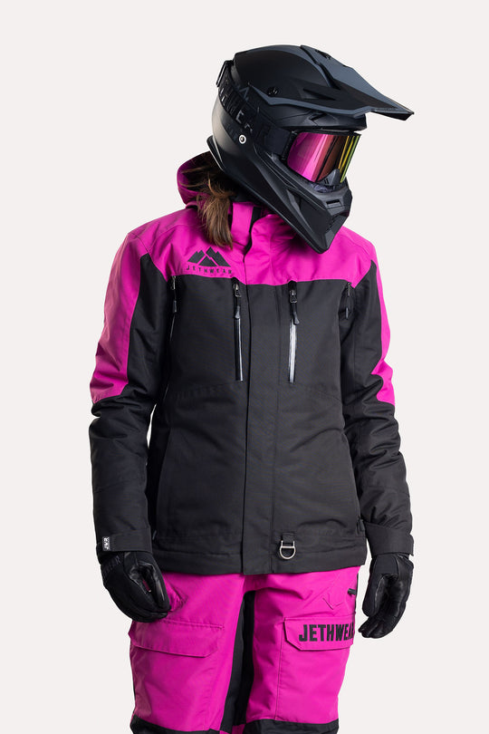 Jethwear Adapt Jacket - Black/Flower 3-in-1 jacka