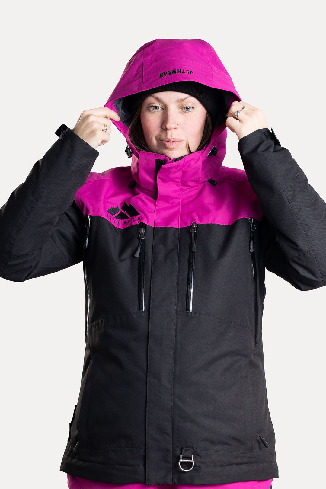 Jethwear Adapt Jacket - Black/Flower 3-in-1 jacka