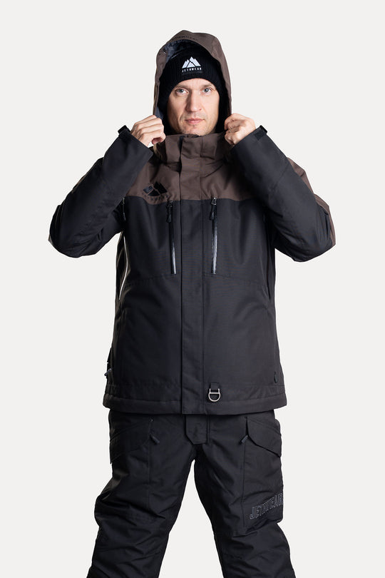 Jethwear Adapt Jacket - Black/Earth 3-in-1 jacka