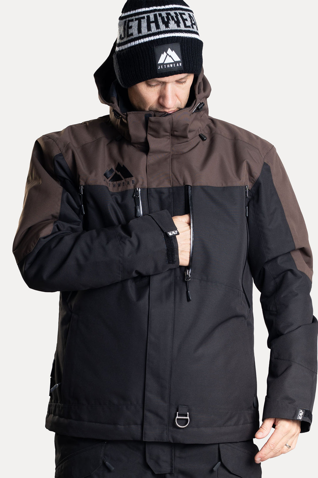 Jethwear Adapt Jacket - Black/Earth 3-in-1 jacka