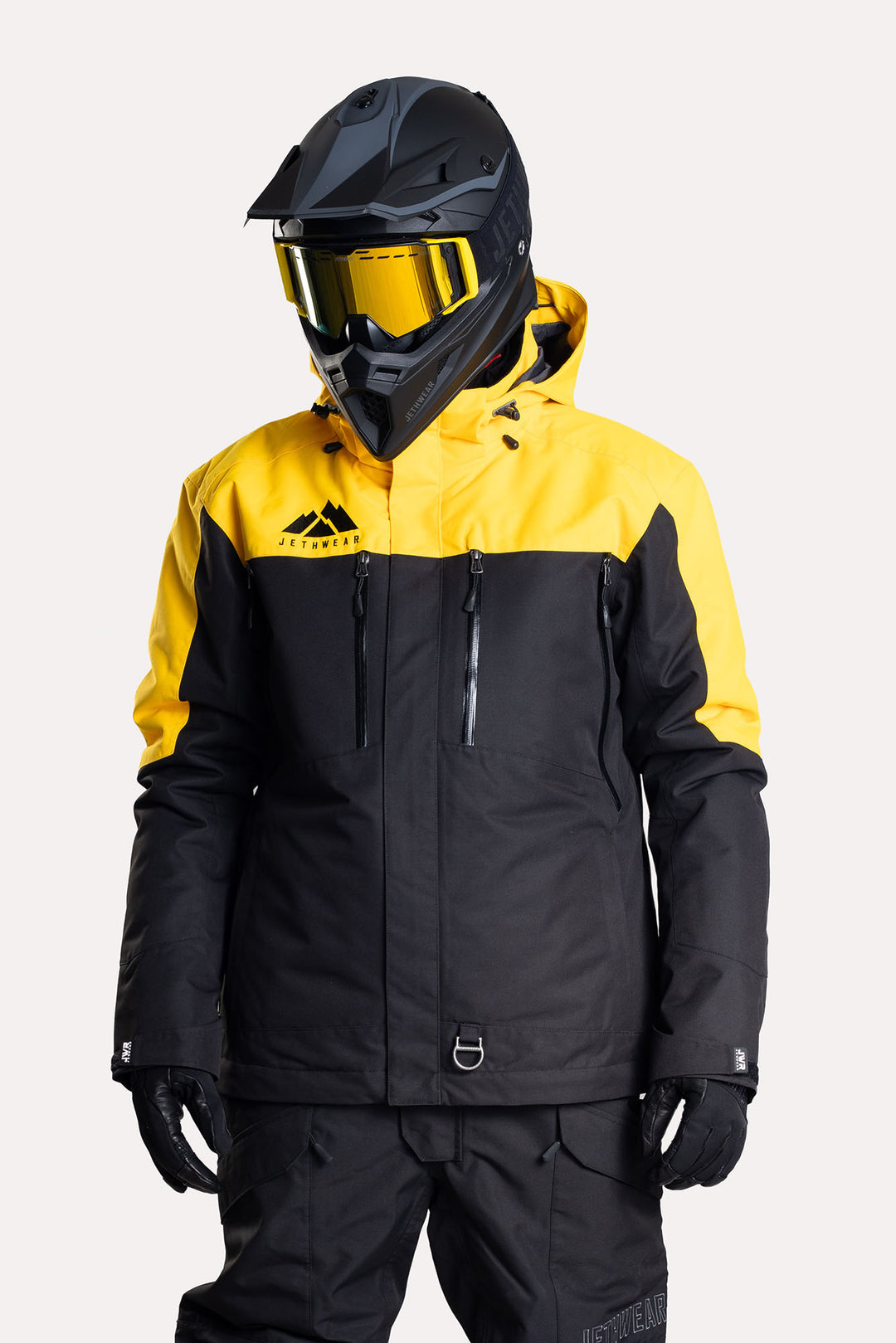 Jethwear Adapt Jacket - Black/Spectral yellow 3-in-1 jacka