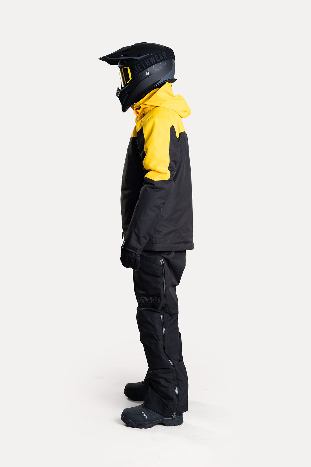 Jethwear Adapt Jacket - Black/Spectral yellow 3-in-1 jacka