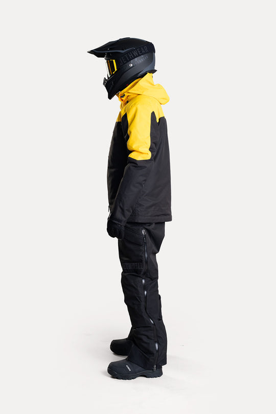 Jethwear Adapt Jacket - Black/Spectral yellow 3-in-1 jacka