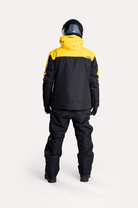 Jethwear Adapt Jacket - Black/Spectral yellow 3-in-1 jacka