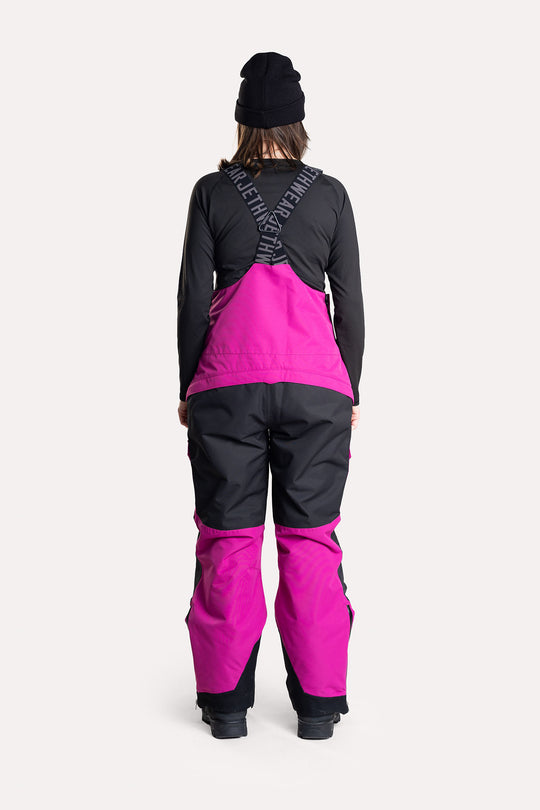 Jethwear W's Treeline Bib Pant - Flower/Black 60g