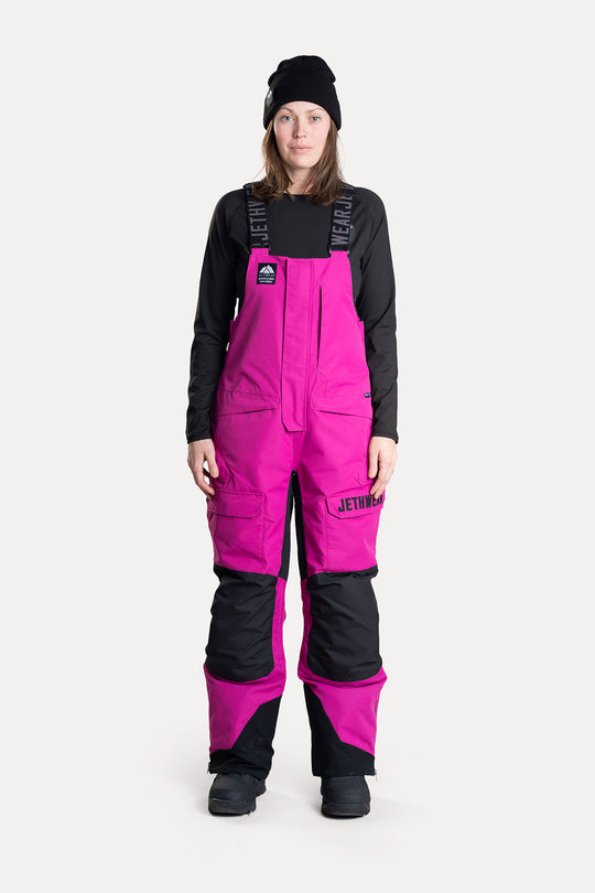 Jethwear W's Treeline Bib Pant - Flower/Black 60g