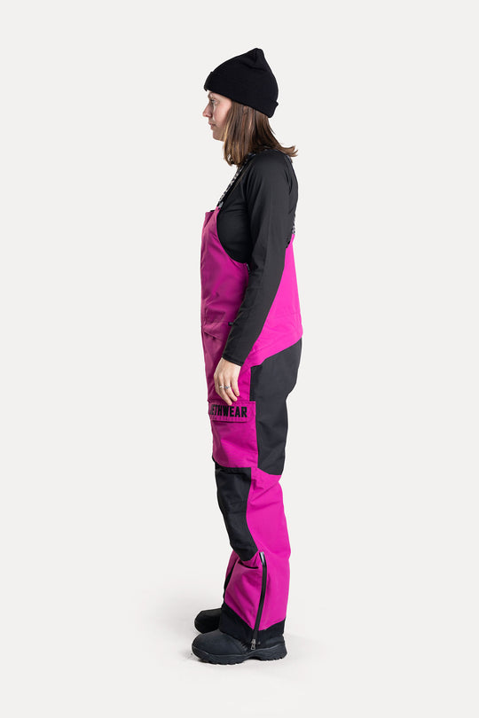 Jethwear W's Treeline Bib Pant - Flower/Black 60g
