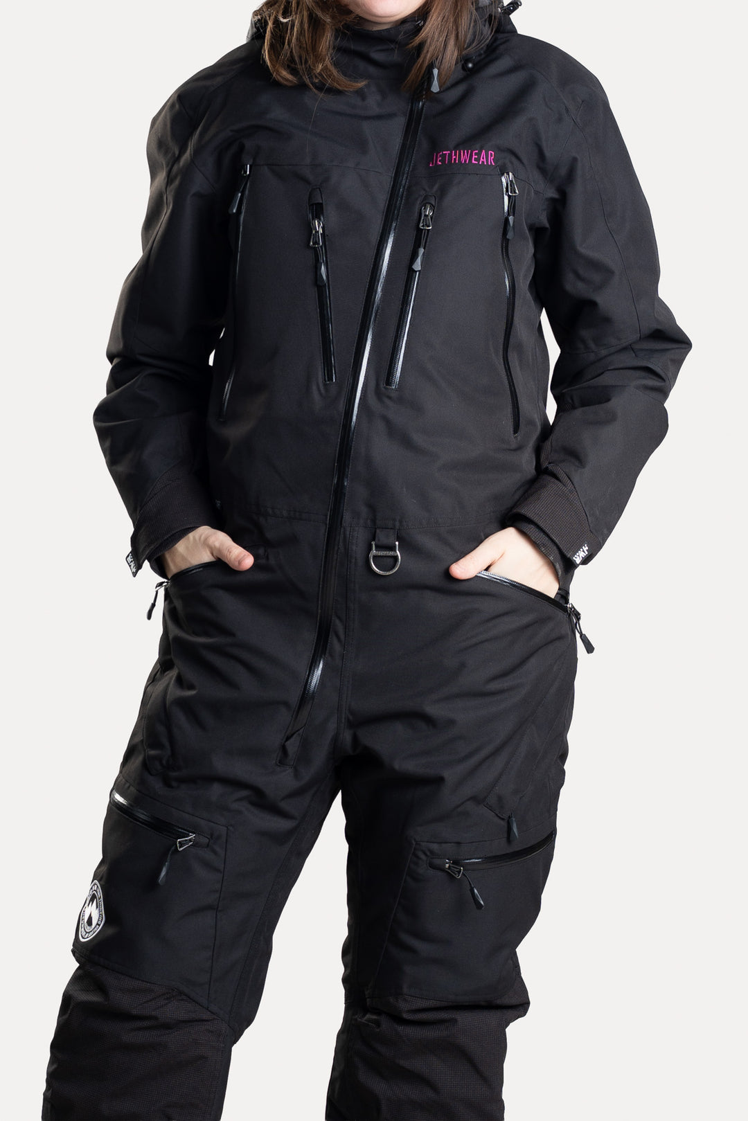 Jethwear W's Venture Suit -Black/Flower S.A.F.E
