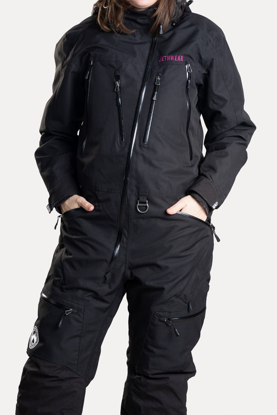 Jethwear W's Venture Suit -Black/Flower S.A.F.E