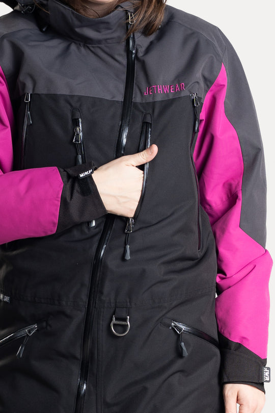Jethwear W's Venture Suit -Black/Iron/Flower S.A.F.E