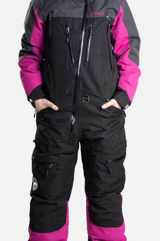 Jethwear W's Venture Suit -Black/Iron/Flower S.A.F.E