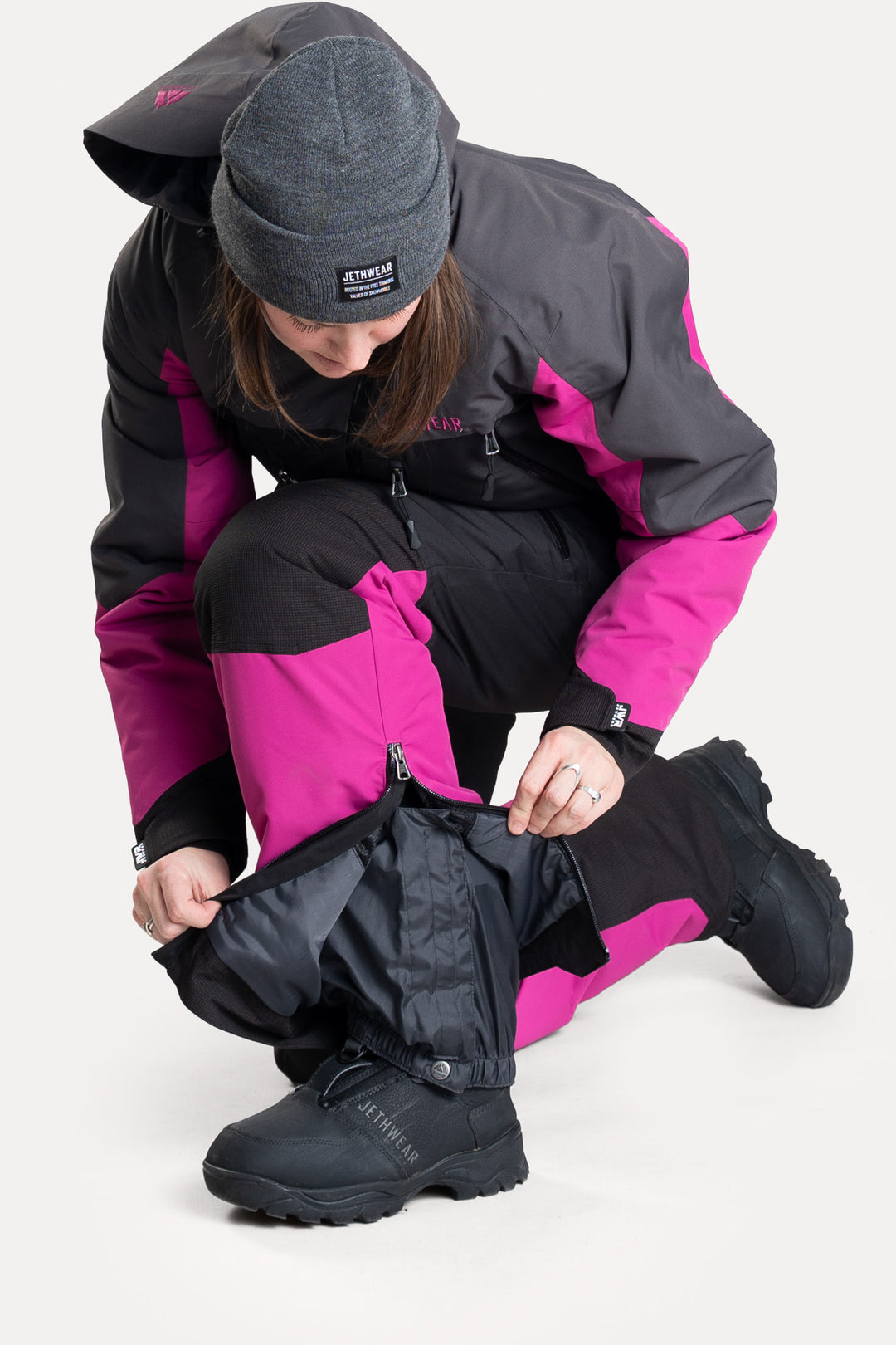 Jethwear W's Venture Suit -Black/Iron/Flower S.A.F.E