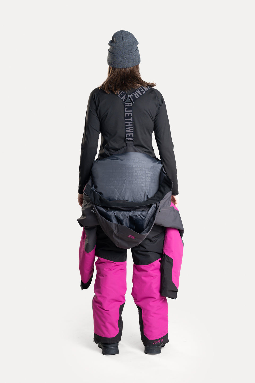 Jethwear W's Venture Suit -Black/Iron/Flower S.A.F.E