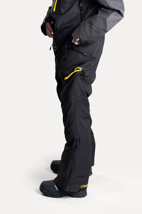 Jethwear M's Venture Suit - Black/Iron/Yellow S.A.F.E