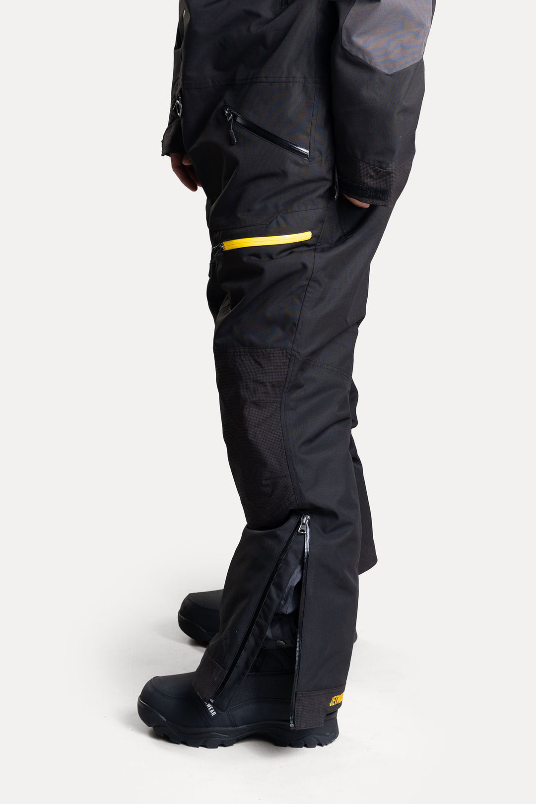 Jethwear M's Venture Suit - Black/Iron/Yellow S.A.F.E