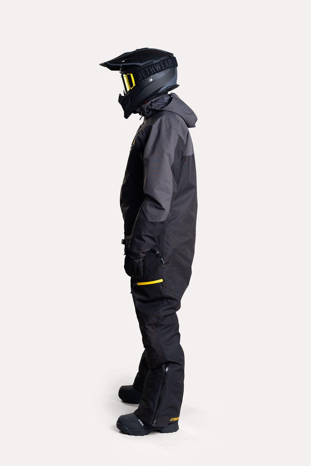 Jethwear M's Venture Suit - Black/Iron/Yellow S.A.F.E