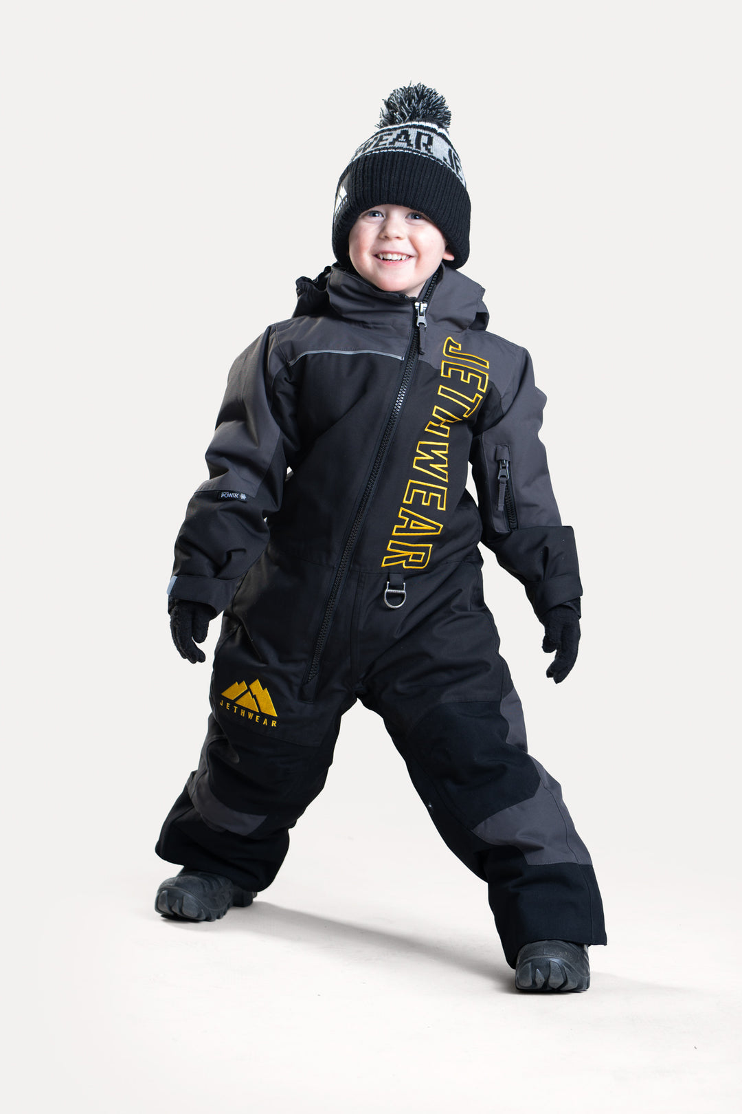 Jethwear Odin & Olivia Kids - Black/Iron/Spectral Yellow S.A.F.E