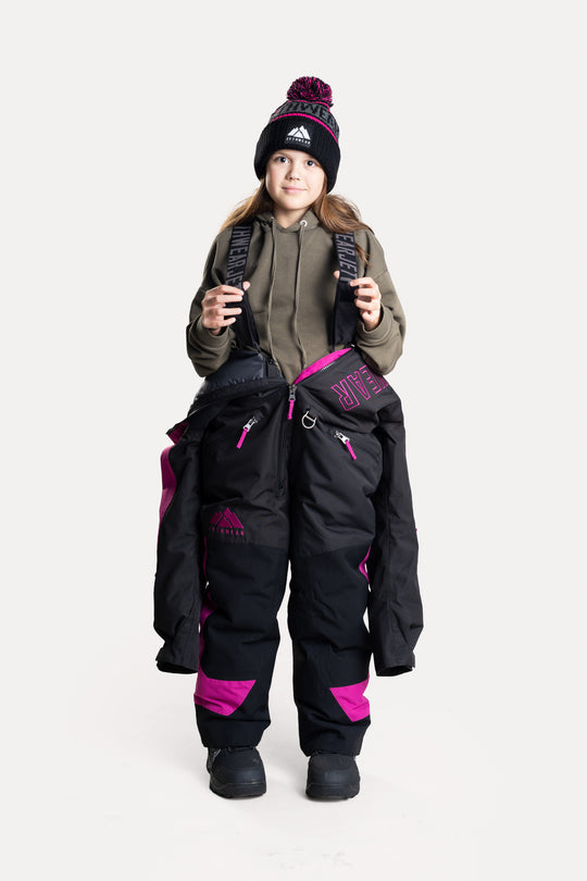 Jethwear Odin & Olivia Youth - Black/Flower S.A.F.E