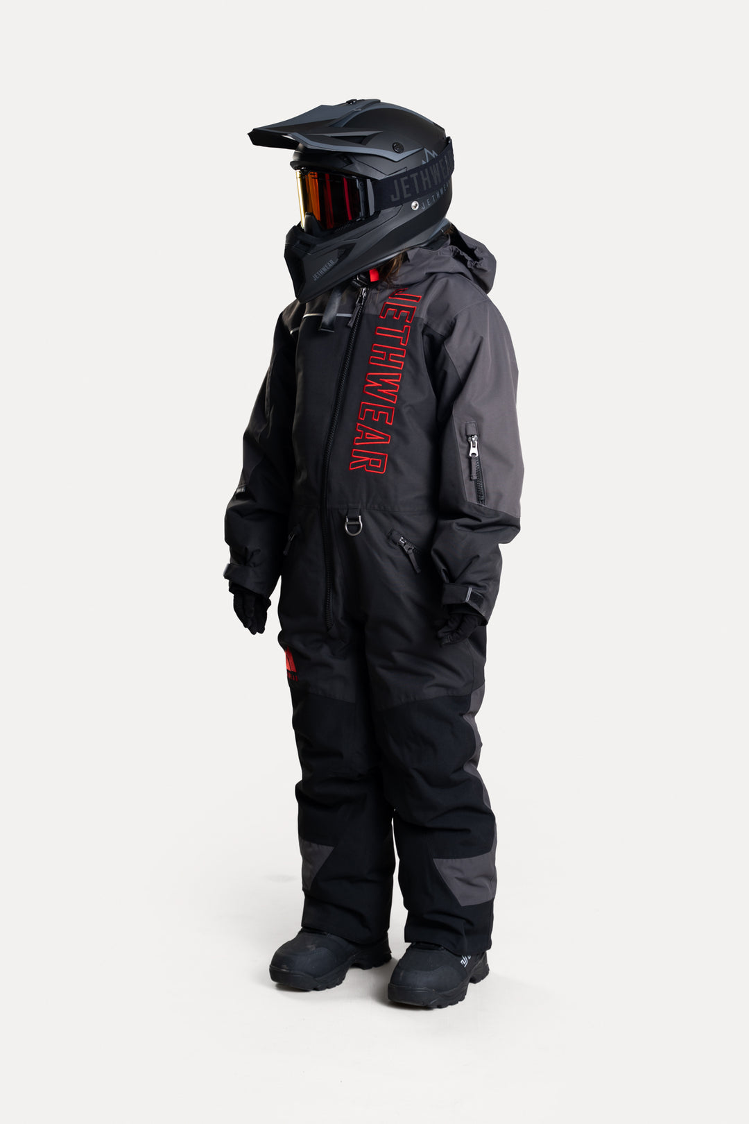 Jethwear Odin & Olivia Youth - Black/Iron/Flame S.A.F.E