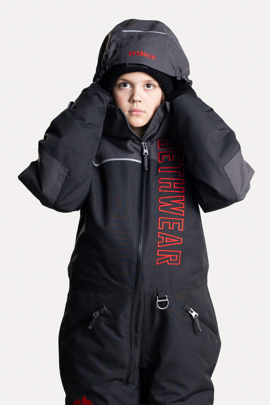 Jethwear Odin & Olivia Youth - Black/Iron/Flame S.A.F.E