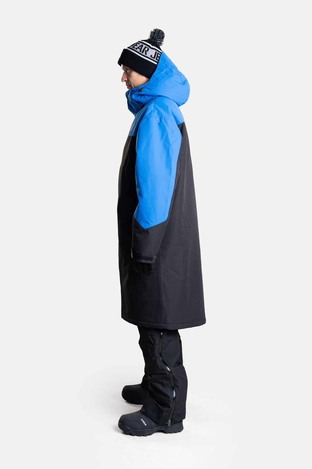 Jethwear Pit Coat - Black/Cobalt Depårock