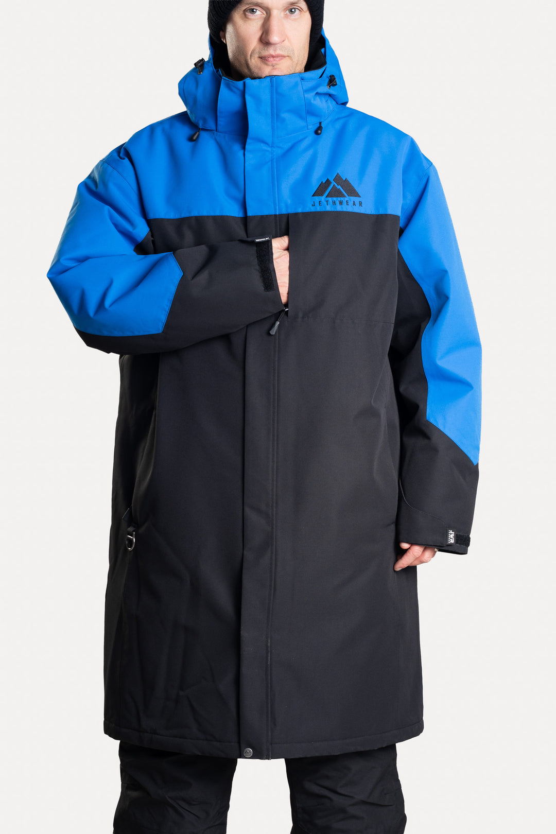 Jethwear Pit Coat - Black/Cobalt Depårock