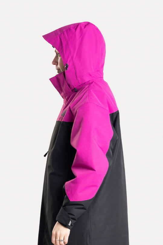 Jethwear Pit Coat - Black/FlowerDepårock