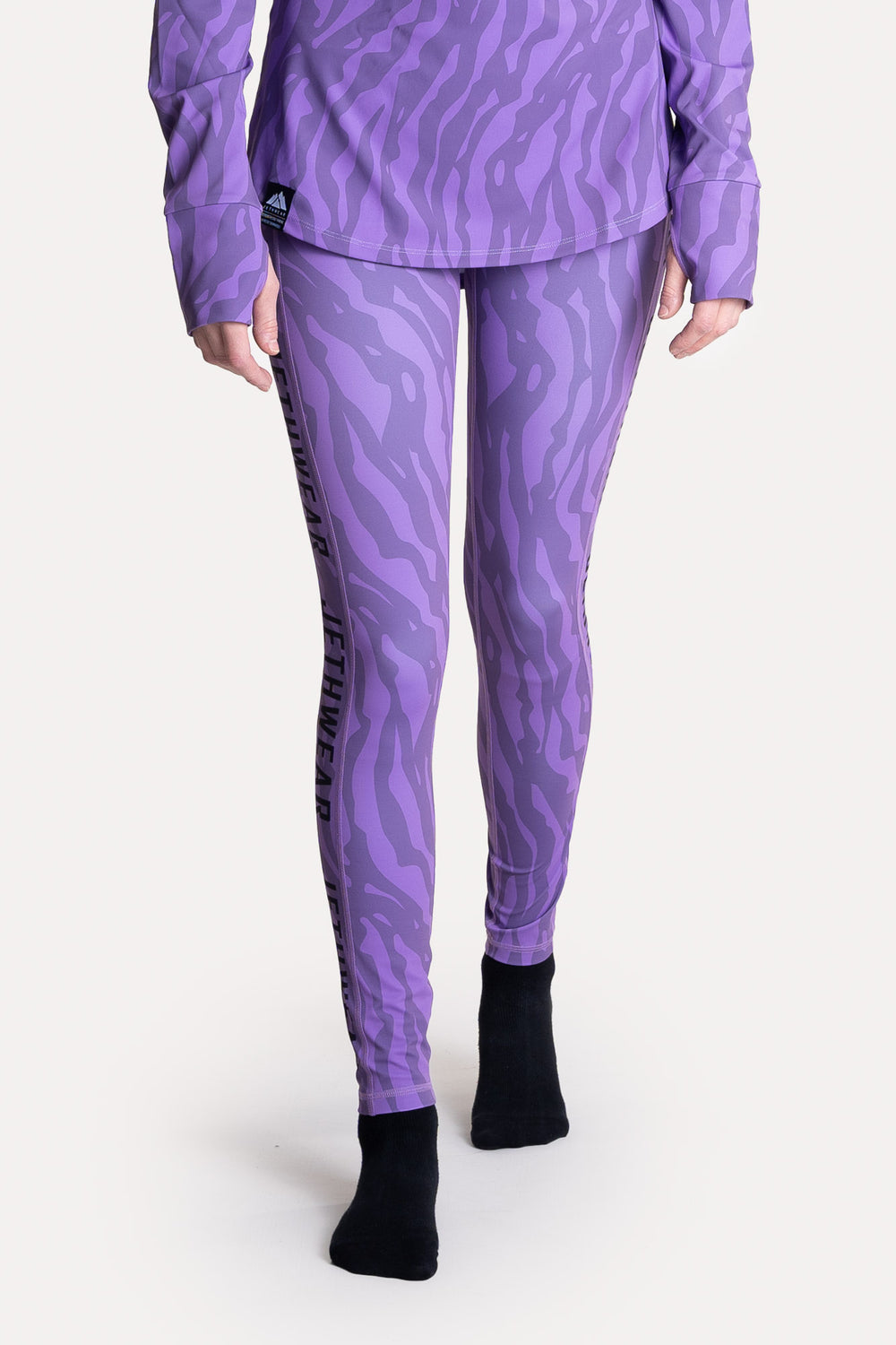 Jethwear underställ purple drip - set