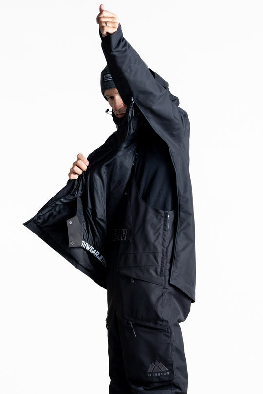 Jethwear flight anorak - black