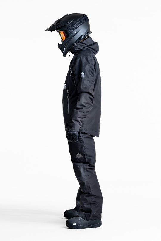 Jethwear flight anorak - black