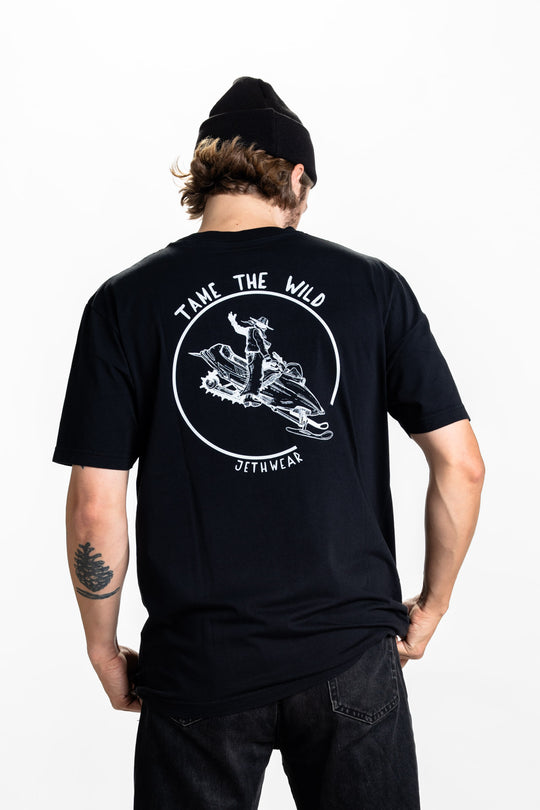 Jethwear T-shirt Tame The Wild Black