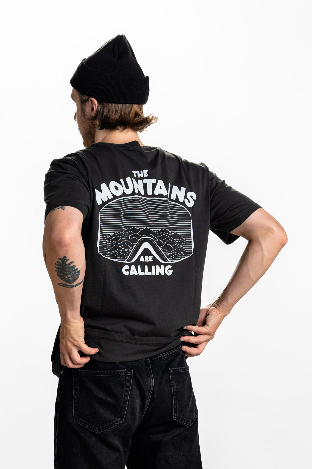 Jethwear T-shirt Mountains Grey