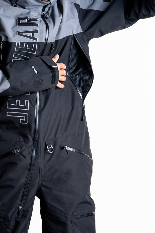 Jethwear the one shell monosuit black/grey