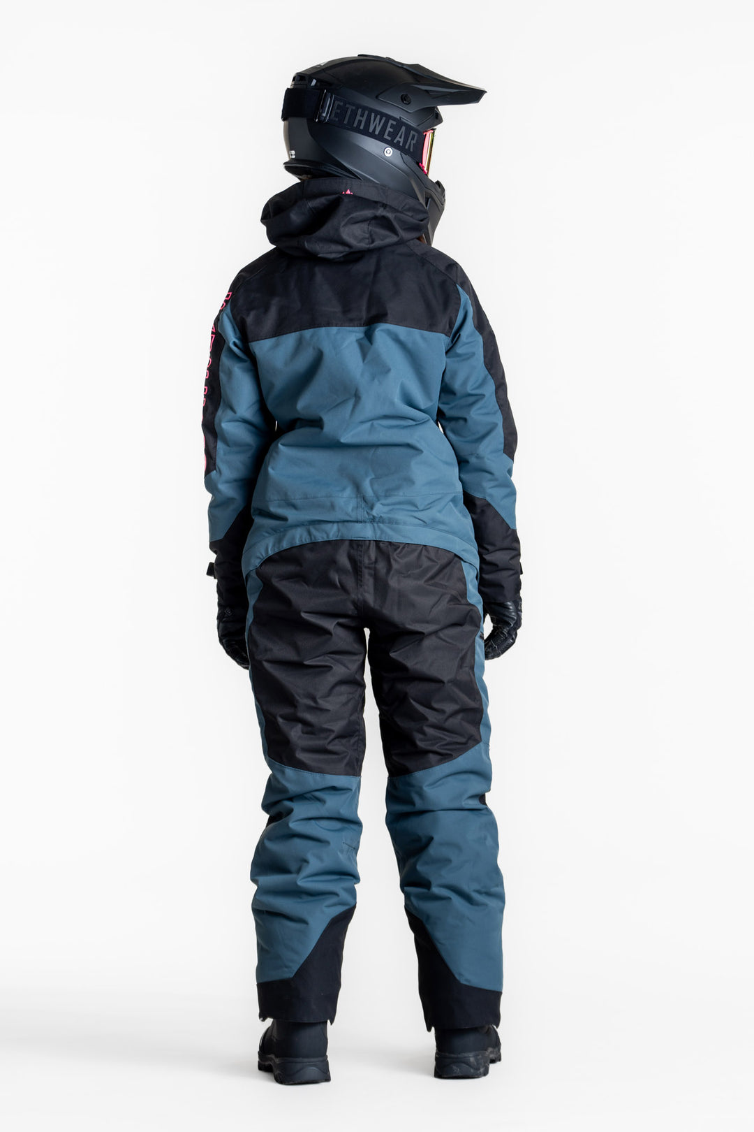 Jethwear w on yksivuorattu skootterin sininen haalari