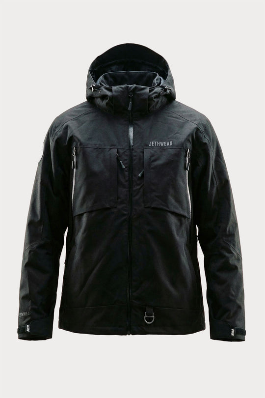 Jethwear Burn -takki - Musta kuoritakki