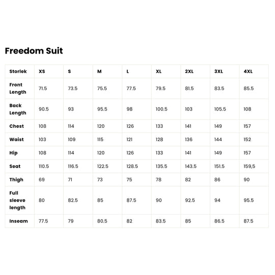 Jethwear freedom suit 