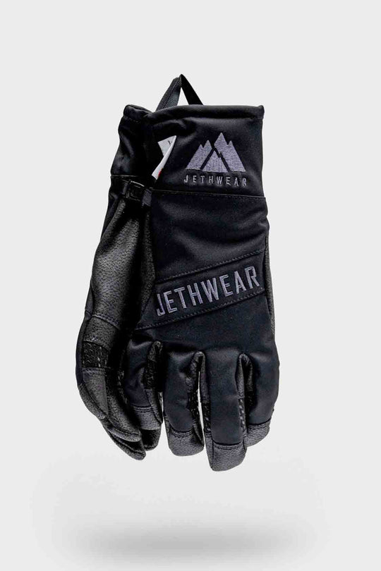 Jethwear Empire glove - skootterihanskat musta/harmaa