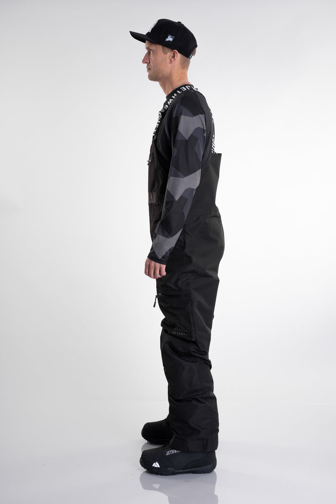 Jethwear m's bib pant - shell