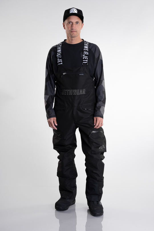 Jethwear m's bib pant - shell