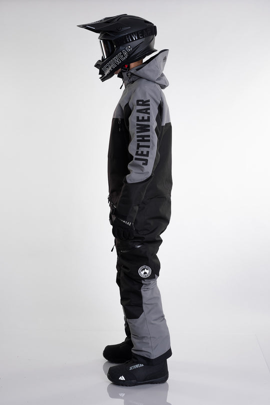 Jethwear the one shell monosuit black/grey