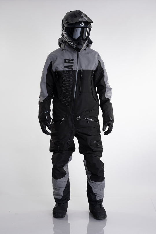 Jethwear the one shell monosuit black/grey