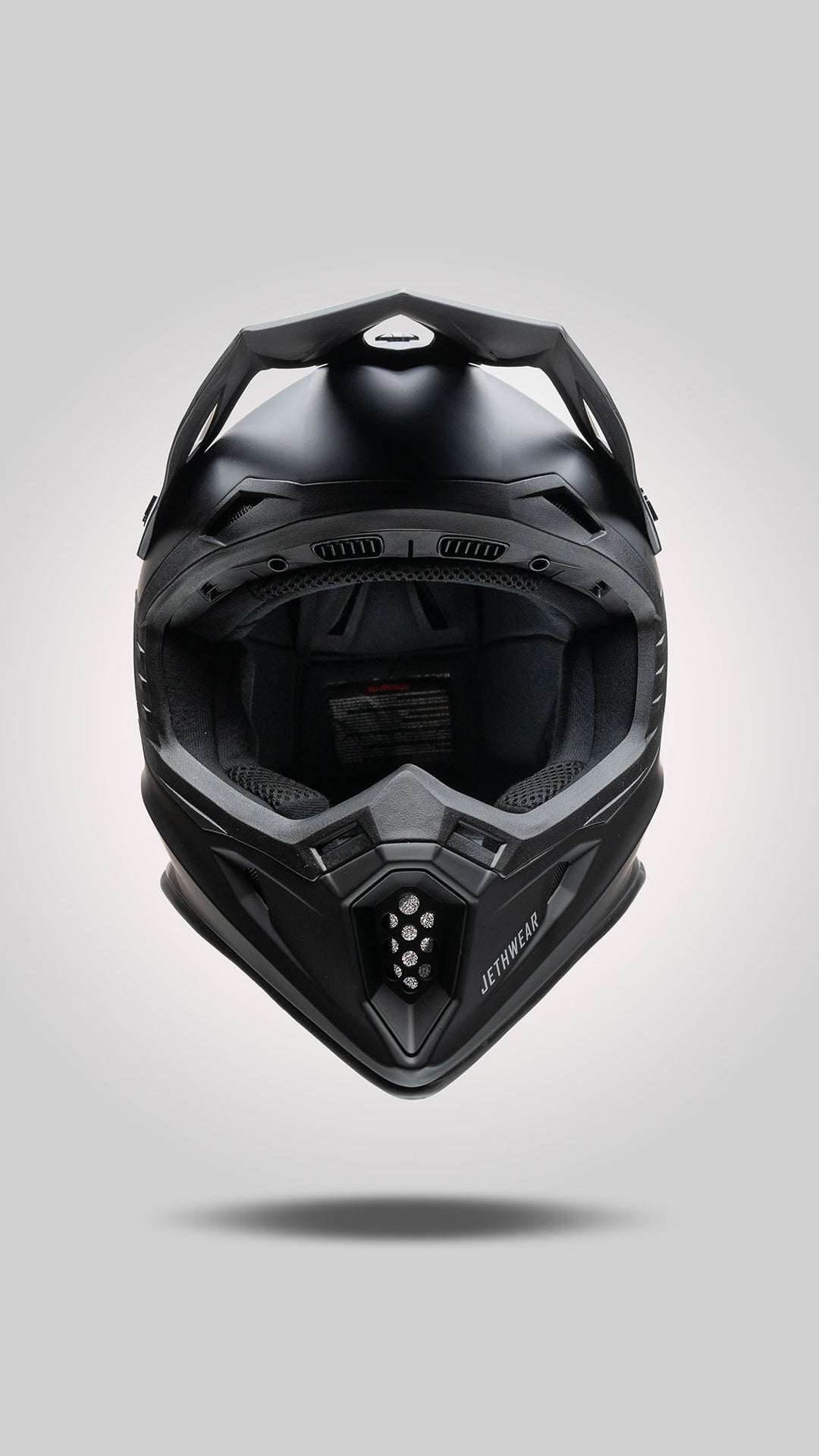 Jethwear Force Scooter Helmet Black/Silver