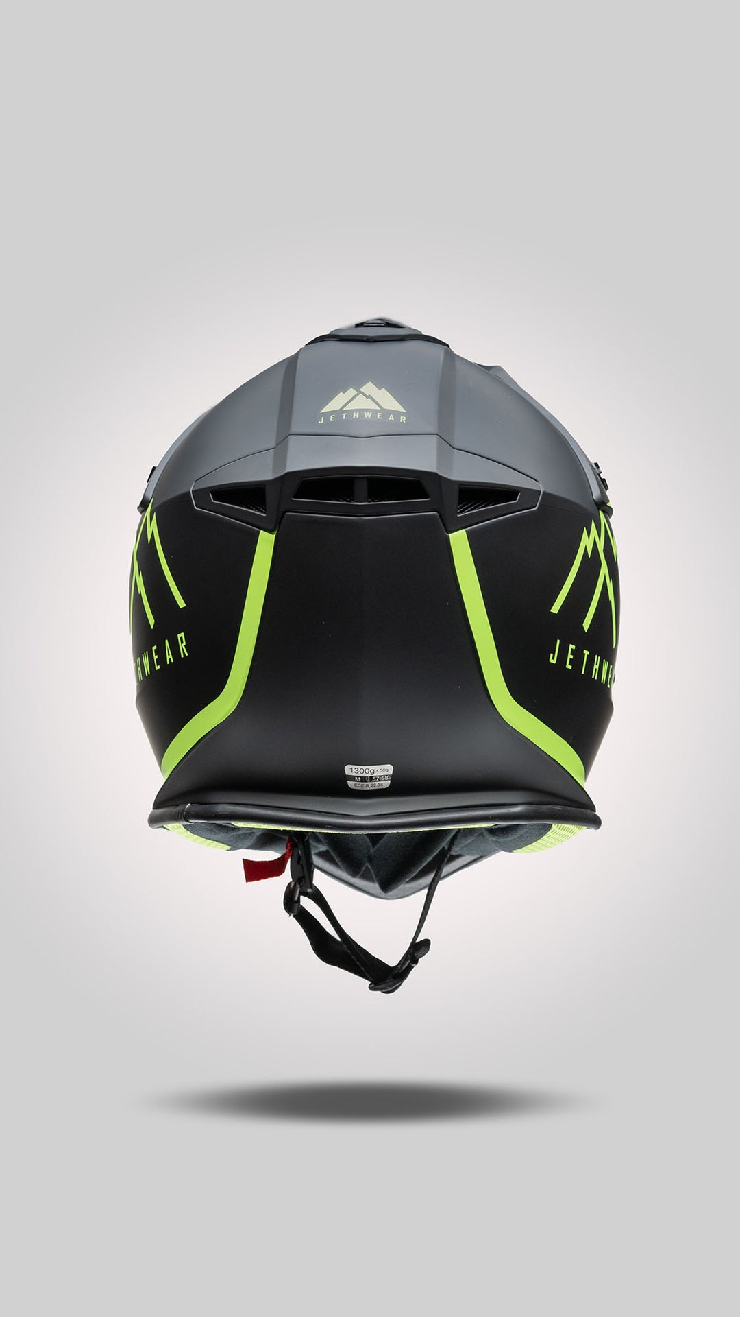 Jethwear Force Scooter Helmet Black/Yellow