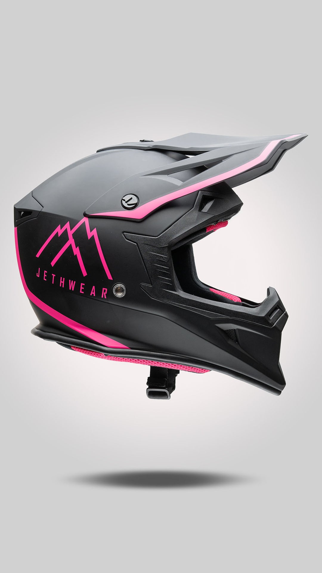 Jethwear Force Scooter Helmet Black/Pink