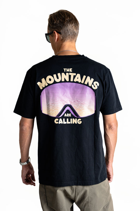 Jethwear T-paita Mountains Black