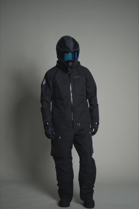 Jethwear Burn Jacket - Svart Skaljacka