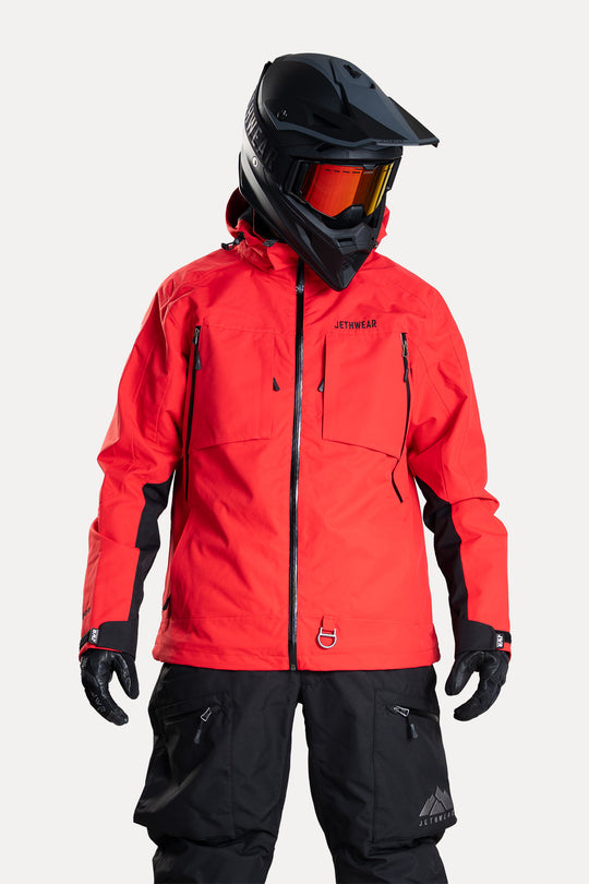 Jethwear Burn Jacket - Röd Skaljacka