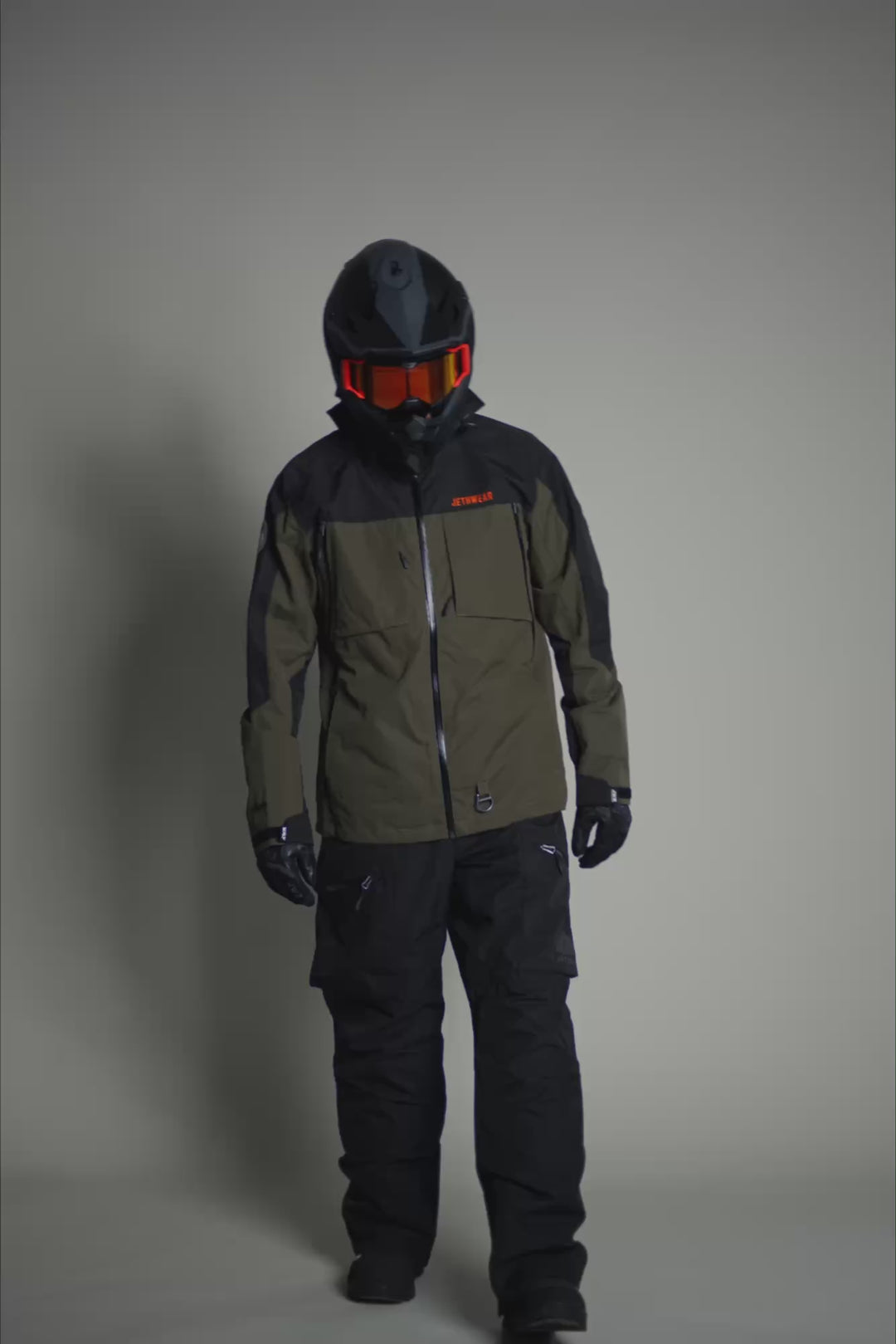 Jethwear Burn Jacket - Grön Skaljacka